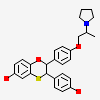 (2S,3R)-3-(4-HYDROXYPHENYL)-2-(4-{[(2S)-2-PYRROLIDIN-1-YLPROPYL]OXY}PHENYL)-2,3-DIHYDRO-1,4-BENZOXATHIIN-6-OL
