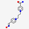 4-carbamoyl-1-(3-{4-[(E)-(hydroxyimino)methyl]pyridinium-1-yl}propyl)pyridinium