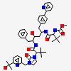 methyl [(1S)-1-{[(1R,3S,4S)-3-hydroxy-4-{[(2S)-2-(3-{[6-(1-hydroxy-1-methylethyl)pyridin-2-yl]methyl}-2-oxo-2,3-dihydro-1H-imidazol-1-yl)-3,3-dimethylbutanoyl]amino}-5-phenyl-1-(4-pyridin-2-ylbenzyl)pentyl]carbamoyl}-2,2-dimethylpropyl]carbamate