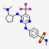 4-{[4-{[(1r,2r)-2-(dimethylamino)cyclopentyl]amino}-5-(trifluoromethyl)pyrimidin-2-yl]amino}-n-methylbenzenesulfonamide