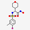 (2R)-2-{[(4-FLUORO-3-METHYLPHENYL)SULFONYL]AMINO}-N-HYDROXY-2-TETRAHYDRO-2H-PYRAN-4-YLACETAMIDE