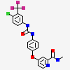 4-{4-[({[4-CHLORO-3-(TRIFLUOROMETHYL)PHENYL]AMINO}CARBONYL)AMINO]PHENOXY}-N-METHYLPYRIDINE-2-CARBOXAMIDE