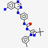 1-{3-[(6-aminoquinazolin-4-yl)amino]phenyl}-3-[3-tert-butyl-1-(3-methylphenyl)-1H-pyrazol-5-yl]urea
