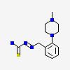 (Z)-2-[2-(4-methylpiperazin-1-yl)benzyl]diazenecarbothioamide
