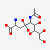 4,4,6,7,8,9-Hexahydroxy-5-Methylcarboxamidononanoic Acid