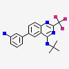 6-(3-AMINOPHENYL)-N-(TERT-BUTYL)-2-(TRIFLUOROMETHYL)QUINAZOLIN-4-AMINE