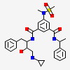N-[(1S,2R)-1-BENZYL-3-(CYCLOPROPYLAMINO)-2-HYDROXYPROPYL]-5-[METHYL(METHYLSULFONYL)AMINO]-N'-[(1R)-1-PHENYLETHYL]ISOPHTHALAMIDE