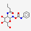 [[(3r,4r,5s,6r)-3-(Butanoylamino)-4,5-Dihydroxy-6-(Hydroxymethyl)oxan-2-Ylidene]amino] N-Phenylcarbamate