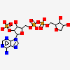 [(2r,3r,4r,5r)-5-(6-Amino-9h-Purin-9-Yl)-3-Hydroxy-4-(Phosphonooxy)tetrahydrofuran-2-Yl]methyl [(2r,3s,4s)-3,4-Dihydroxytetrahydrofuran-2-Yl]methyl Dihydrogen Diphosphate