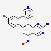 (5e,7s)-2-amino-7-(4-fluoro-2-pyridin-3-ylphenyl)-4-methyl-7,8-dihydroquinazolin-5(6h)-one Oxime