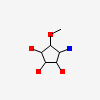(1R,2R,3R,4S,5R)-4-amino-5-methoxycyclopentane-1,2,3-triol