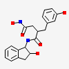 (2R)-N~4~-hydroxy-2-(3-hydroxybenzyl)-N~1~-[(1S,2R)-2-hydroxy-2,3-dihydro-1H-inden-1-yl]butanediamide