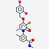 3-{3-Bromo-4-[(2,4-Difluorobenzyl)oxy]-6-Methyl-2-Oxopyridin-1(2h)-Yl}-N,4-Dimethylbenzamide