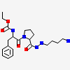 1-ETHOXYCARBONYL-D-PHE-PRO-2(4-AMINOBUTYL)HYDRAZINE