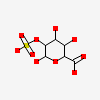 2-O-sulfo-beta-L-altropyranuronic acid
