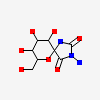 3-Amino-8,9,10-Trihydroxy-7-Hydroxymethyl-6-Oxa-1,3-Diaza-Spiro[4.5]decane-2,4-Dione