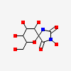 3,8,9,10-Tetrahydroxy-7-Hydroxymethyl-6-Oxa-1,3-Diaza-Spiro[4.5]decane-2,4-Dione