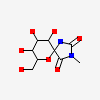 8,9,10-Trihydroxy-7-Hydroxymethyl-3-Methyl-6-Oxa-1,3-Diaza-Spiro[4.5]decane-2,4-Dione