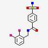 N-(2,3-DIFLUORO-BENZYL)-4-SULFAMOYL-BENZAMIDE