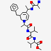 2-[3-benzyl-5-(1-alanyl-aminoethyl)-2,3,6,7-tetrahydro-1h-azepin-1-yl]-1-oxopropyl-valinyl-valine-methylester