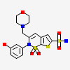6-[N-(3-HYDROXY-PHENYL)-3-(MORPHOLIN-4-YLMETHYL)-2H-THIENO[3,2-E]-1,2-THIAZINE-1,1,-DIOXIDE]-SULFONAMIDE