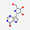 1,4-DIDEOXY-4-AZA-1-(S)-(9-DEAZAHYPOXANTHIN-9-YL)-D-RIBITOL