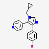 4-(4-FLUOROPHENYL)-1-CYCLOROPROPYLMETHYL-5-(4-PYRIDYL)-IMIDAZOLE