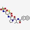 (3s)-n-methanesulfonyl-3-({1-[n-(2-naphtoyl)-l-valyl]-l-prolyl}amino)-4-oxobutanamide