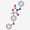5-methyl-5-(4-phenoxyphenyl)-3-(phenylamino)-2,4-oxazolidinedione