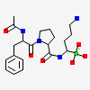 Ac-(D)phe-Pro-Borohomoornithine-Oh