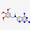 2,4-DIAMINO-6-[N-(3',4',5'-TRIMETHOXYBENZYL)-N-METHYLAMINO]PYRIDO[2,3-D]PYRIMIDINE