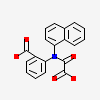 2-[(CARBOXYCARBONYL)(1-NAPHTHYL)AMINO]BENZOIC ACID