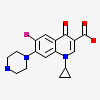 1-CYCLOPROPYL-6-FLUORO-4-OXO-7-PIPERAZIN-1-YL-1,4-DIHYDROQUINOLINE-3-CARBOXYLIC ACID