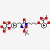 2-(4-{2-TERT-BUTOXYCARBONYLAMINO-2-[4-(3-HYDROXY-2-METHOXYCARBONYL-PHENOXY)-BUTYLCARBAMOYL]-ETHYL}-PHENOXY)-MALONIC ACID