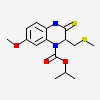 (S)-4-ISOPROPOXYCARBONYL-6-METHOXY-3-METHYLTHIOMETHYL-3,4-DIHYDROQUINOXALIN-2(1H)-THIONE