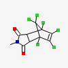 1,7,8,9,10,10-Hexachloro-4-Methyl-4-Aza-Tricyclo[5.2.1.0(2,6)]dec-8-Ene-3,5-Dione