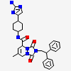 2-(2,2-DIPHENYL-ETHYL)-7-METHYL-1,3-DIOXO-2,3,5,8-TETRAHYDRO-1H-[1,2,4] TRIAZOLO[1,2-A]PYRIDAZINE-5-CARBOXYLIC ACID [4-(2-AMINO-3H-IMIDAZOL-4-YL)-CYCLOHEXYL]-AMIDE
