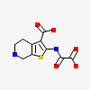 2-(OXALYL-AMINO)-4,5,6,7-TETRAHYDRO-THIENO[2,3-C]PYRIDINE-3-CARBOXYLIC ACID