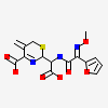 2-[CARBOXY-(2-FURAN-2-YL-2-METHOXYIMINO-ACETYLAMINO)-METHYL]-5-METHYL-3,6-DIHYDRO-2H-[1,3]THIAZINE-4-CARBOXYLIC ACID