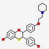 (2S,3R)-2-(4-(2-(PIPERIDIN-1-YL)ETHOXY)PHENYL)-2,3-DIHYDRO-3-(4-HYDROXYPHENYL)BENZO[B][1,4]OXATHIIN-6-OL