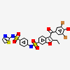 3-(3,5-DIBROMO-4-HYDROXY-BENZOYL)-2-ETHYL-BENZOFURAN-6-SULFONIC ACID [4-(THIAZOL-2-YLSULFAMOYL)-PHENYL]-AMIDE