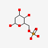 2-deoxy-6-O-phosphono-alpha-D-glucopyranose