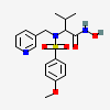 N-HYDROXY-2(R)-[[(4-METHOXYPHENYL)SULFONYL](3-PICOLYL)AMINO]-3-METHYLBUTANAMIDE HYDROCHLORIDE