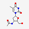 ((((3'-deoxy-3'-thymidinyl)-amino)carbonyl)methyl)