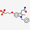 [3-(1-benzyl-3-carbamoylmethyl-2-methyl-1h-indol-5-yloxy)-propyl-]-phosphonic Acid