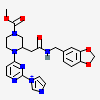 methyl (3S)-3-{2-[(1,3-benzodioxol-5-ylmethyl)amino]-2-oxoethyl}-4-[2-(1H-imidazol-1-yl)pyrimidin-4-yl]piperazine-1-carboxylate