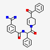 3-[(z)-amino(imino)methyl]-n-[2-(4-benzoyl-1-piperidinyl)-2-oxo-1-phenylethyl]benzamide