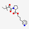(2S)-[3-PYRIDYL-1-PROPYL]-1-[3,3-DIMETHYL-1,2-DIOXOPENTYL]-2-PYRROLIDINECARBOXYLATE