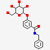 N-benzyl-3-(3,4,5-trihydroxy-6-hydroxymethyl-tetrahydro-pyran-2-yloxy)-benzamide; Bmsc001; 3-benzylaminocarbonylphenyl-alpha-d-galactoside; Bapg