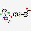 3-(6-{[3-(2,6-dichlorophenyl)-5-(1-methylethyl)isoxazol-4-yl]methoxy}-1-benzothiophen-2-yl)benzoic acid